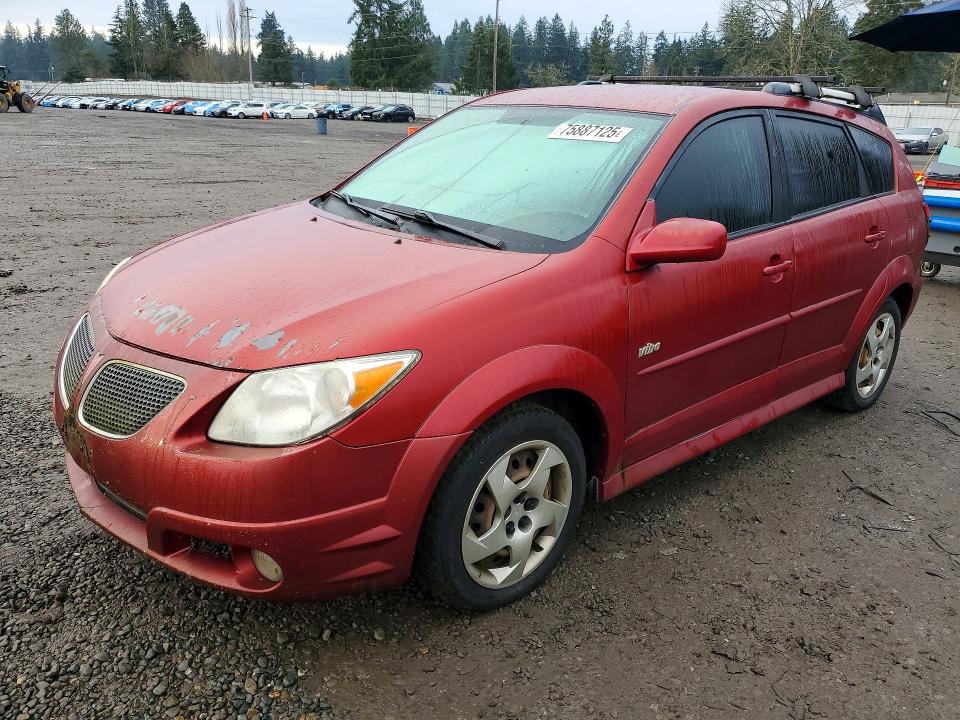 PONTIAC VIBE 2007 with VIN 5Y2SL65867Z427142 - Photo from auction