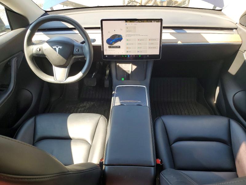 Photo 8 from auction – 2021 TESLA MODEL Y with VIN 5YJYGDEE2MF297628