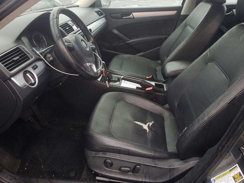 Photo 7 from auction – 2012 VOLKSWAGEN PASSAT with VIN 1VWBP7A39CC022620