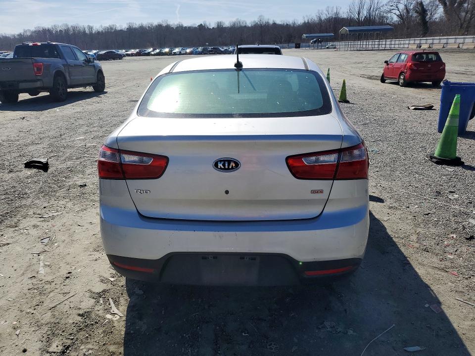 Photo 6 from auction – 2012 KIA RIO with VIN KNADM4A36C6089870