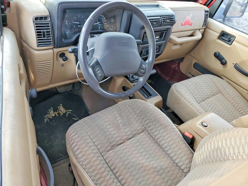 Photo 8 from auction – 1999 JEEP WRANGLER / TJ with VIN 1J4FY19S7XP490302