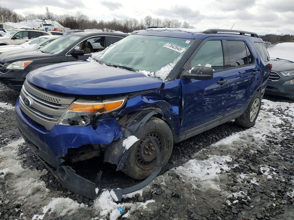 FORD EXPLORER 2013 with VIN 1FM5K8B8XDGB31592 - Photo from auction