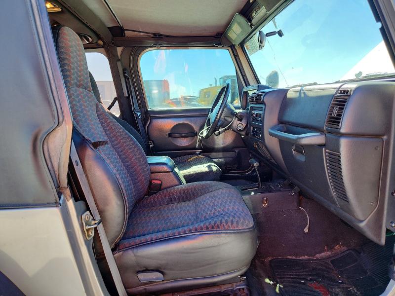 Photo 10 from auction – 2000 JEEP WRANGLER / with VIN 1J4FA49S7YP795662