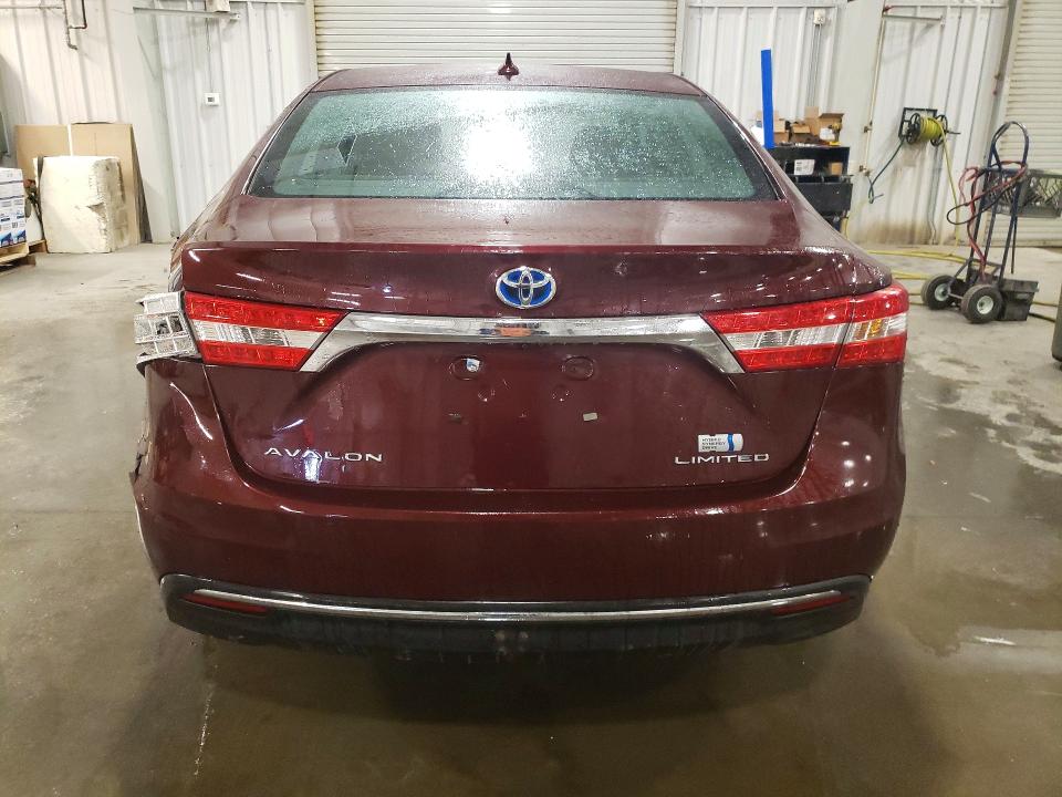 Photo 6 from auction – 2014 TOYOTA AVALON with VIN 4T1BD1EB7EU020240