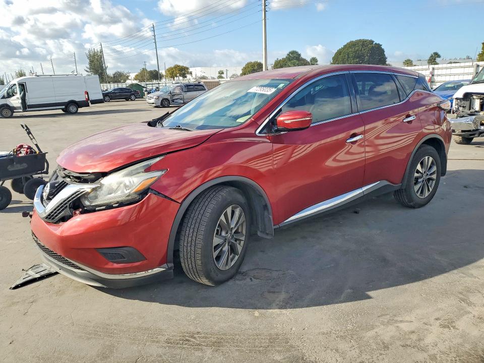 NISSAN MURANO 2015 with VIN 5N1AZ2MG5FN264108 - Photo from auction