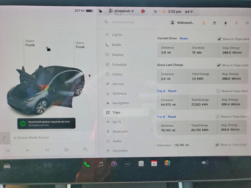 Foto 9 de la subasta – 2021 TESLA MODEL Y con VIN 5YJYGDEE9MF081789