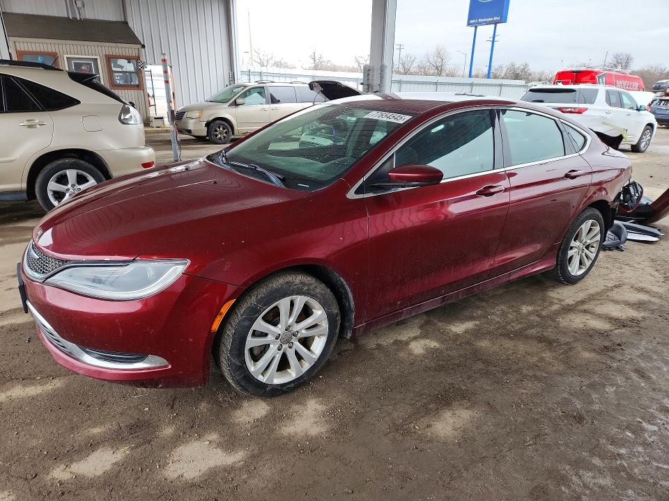 CHRYSLER 200 2015 with VIN 1C3CCCAB6FN575323 - Photo from auction