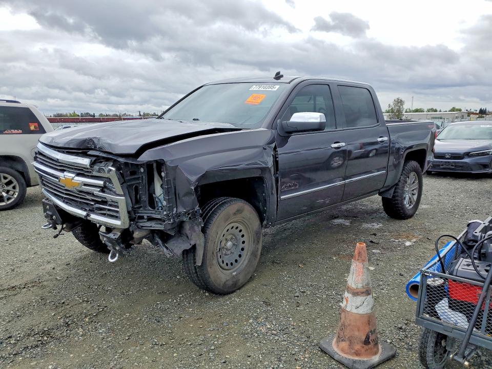 CHEVROLET SILVERADO 2014 with VIN 3GCUKTEC0EG275371 - Photo from auction