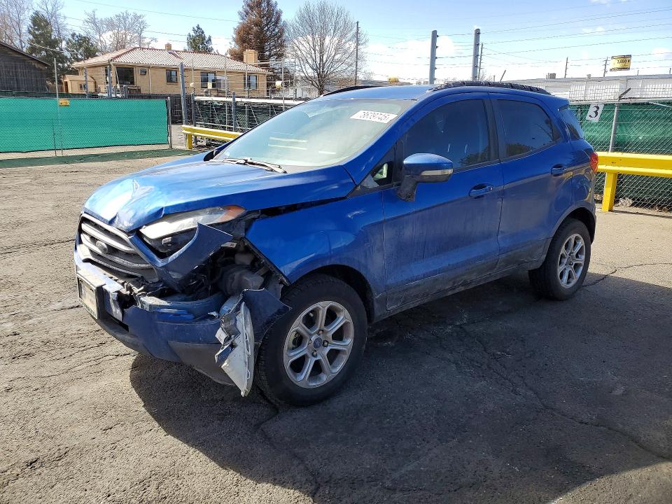 Photo 1 from auction – 2020 FORD ECOSPORT with VIN MAJ6S3GL3LC341312