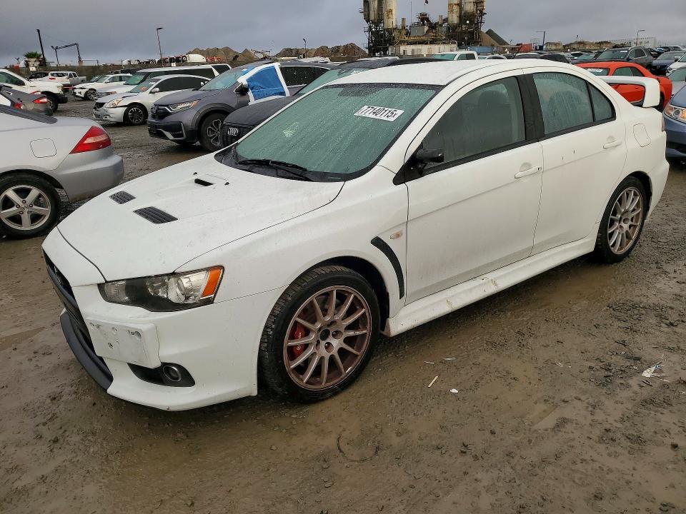 MITSUBISHI LANCER EVO 2011 with VIN JA32W8FV6BU011250 - Photo from auction