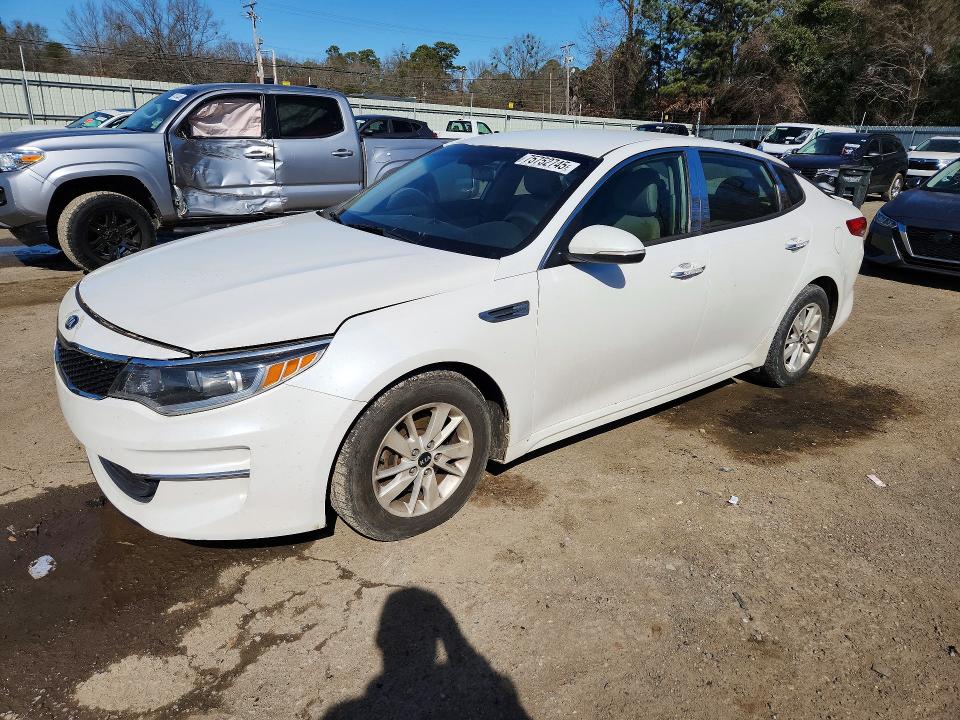 KIA OPTIMA LX 2016 with VIN KNAGT4L35G5100821 - Photo from auction