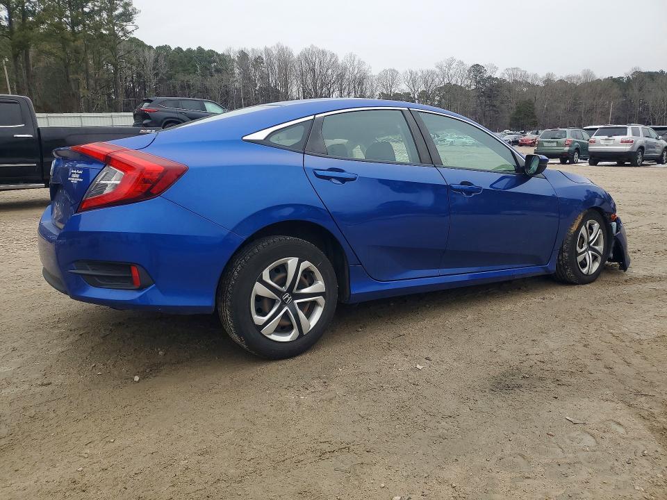 Photo 3 from auction – 2018 HONDA CIVIC LX with VIN 2HGFC2F54JH509345