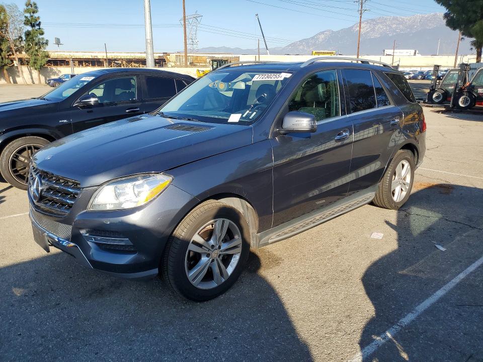 MERCEDES-BENZ ML 2013 with VIN 4JGDA5JB0DA259286 - Photo from auction