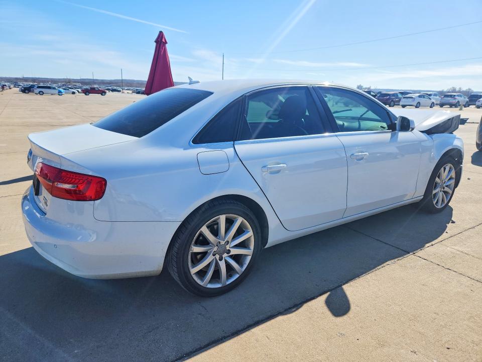 Photo 3 from auction – 2013 AUDI A4 QUATTRO with VIN WAUFFAFL2DN030221