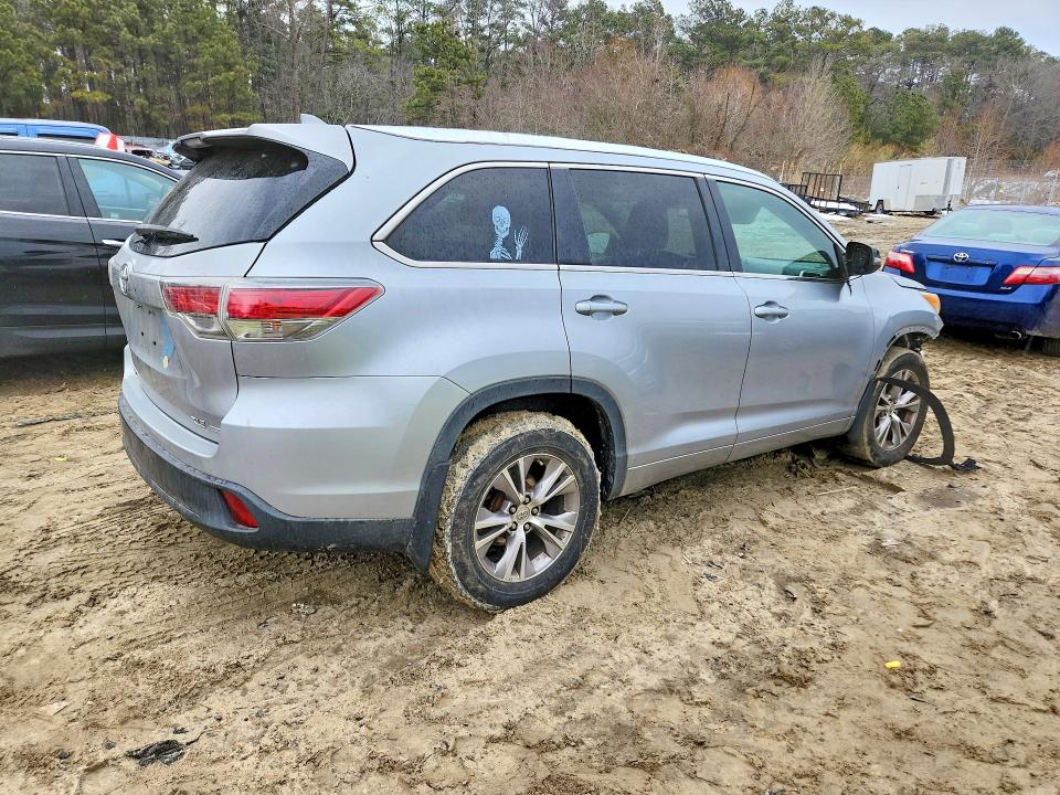 Foto 3 de la subasta – 2014 TOYOTA HIGHLANDER con VIN 5TDJKRFH5ES062420