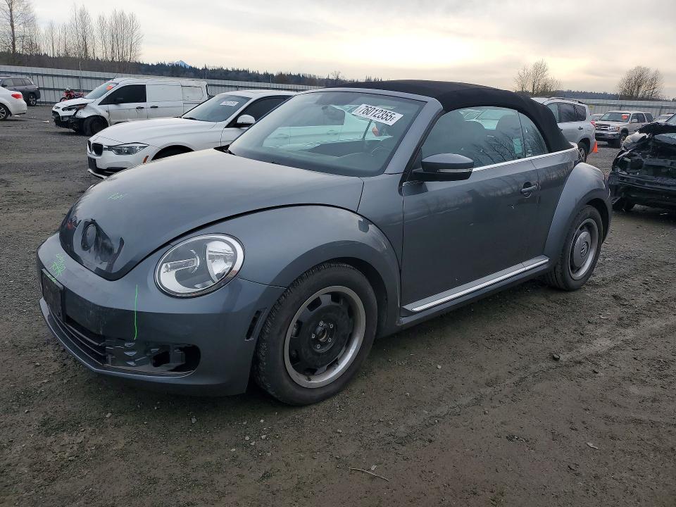 VOLKSWAGEN BEETLE 2013 with VIN 3VW5P7AT7DM807294 - Photo from auction