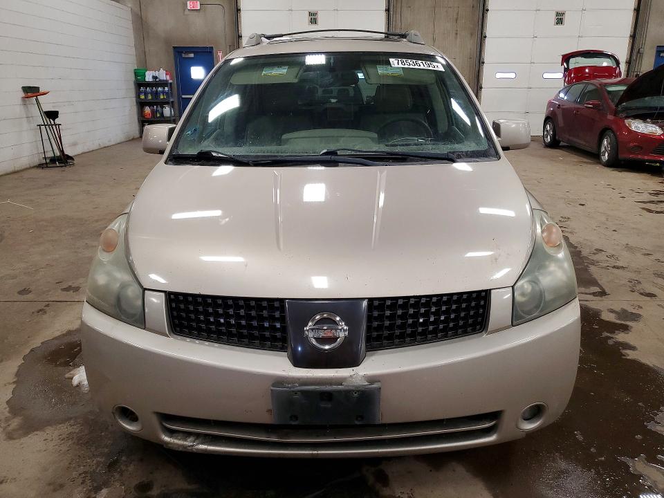 Photo 5 from auction – 2004 NISS QUEST with VIN 5N1BV28U04N366557