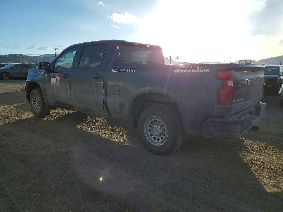 Photo 2 from auction – 2020 CHEVROLET SILVERADO with VIN 1GCUYAEF9LZ105682