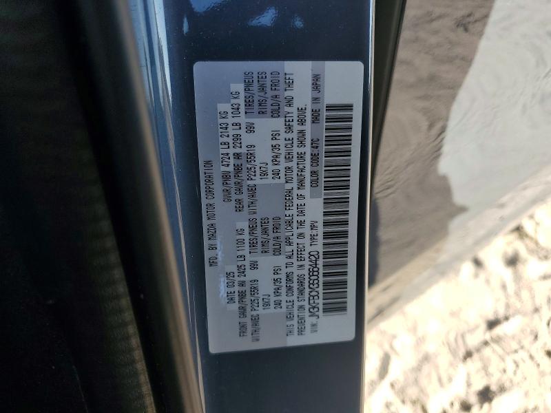 Photo 14 from auction – 2025 MAZDA CX-5 with VIN JM3KFBCM3S0664420