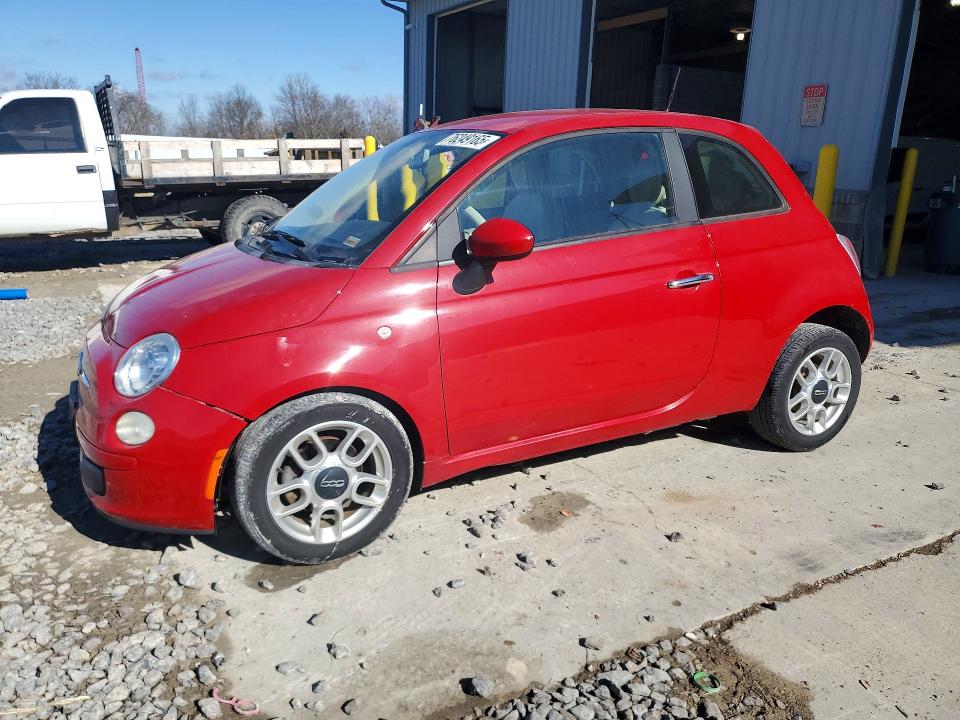 FIAT 500 2012 with VIN 3C3CFFAR8CT104646 - Photo from auction
