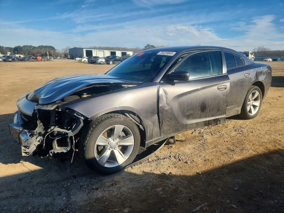 DODGE CHARGER 2018 with VIN 2C3CDXHGXJH128615 - Photo from auction