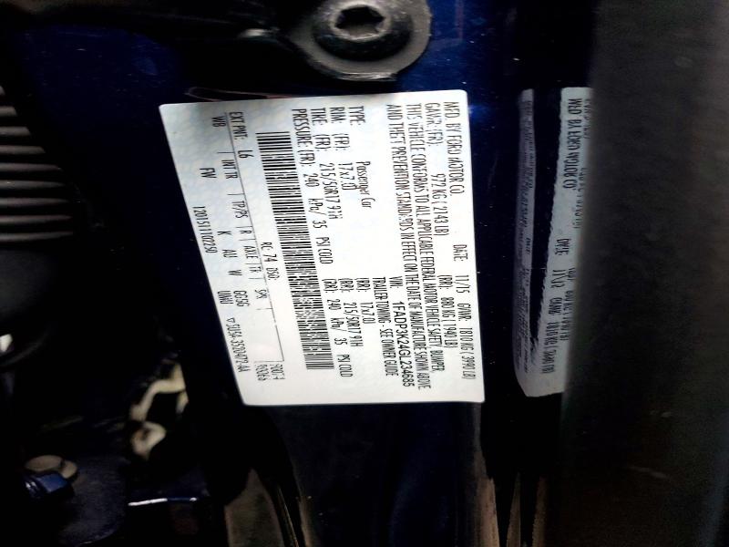Photo 14 from auction – 2016 FORD FOCUS SE with VIN 1FADP3K24GL234685