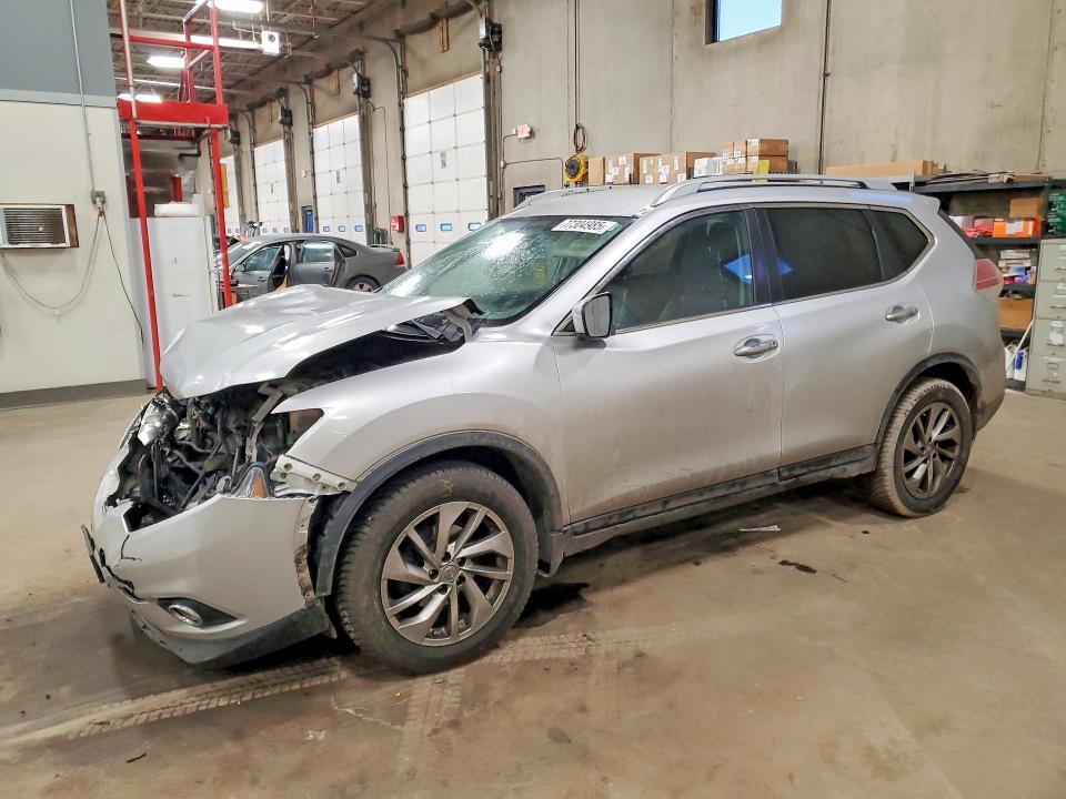 NISSAN ROGUE S 2014 с VIN 5N1AT2MV1EC755656 - Фото с аукциона