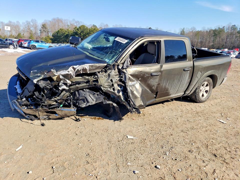 DODGE RAM 1500 2012 with VIN 1C6RD7LT5CS208451 - Photo from auction