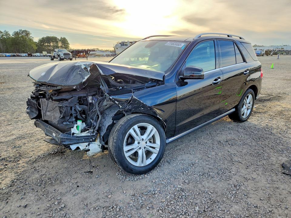 MERCEDES-BENZ ML 2014 with VIN 4JGDA2EB6EA276278 - Photo from auction