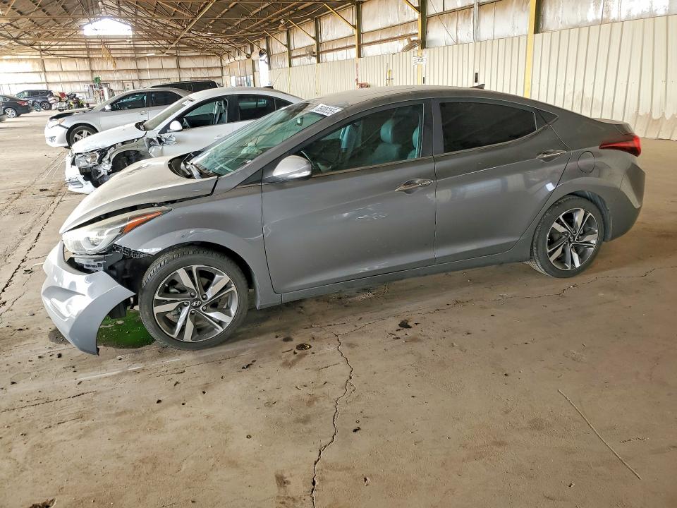 HYUNDAI ELANTRA 2014 with VIN 5NPDH4AEXEH470834 - Photo from auction