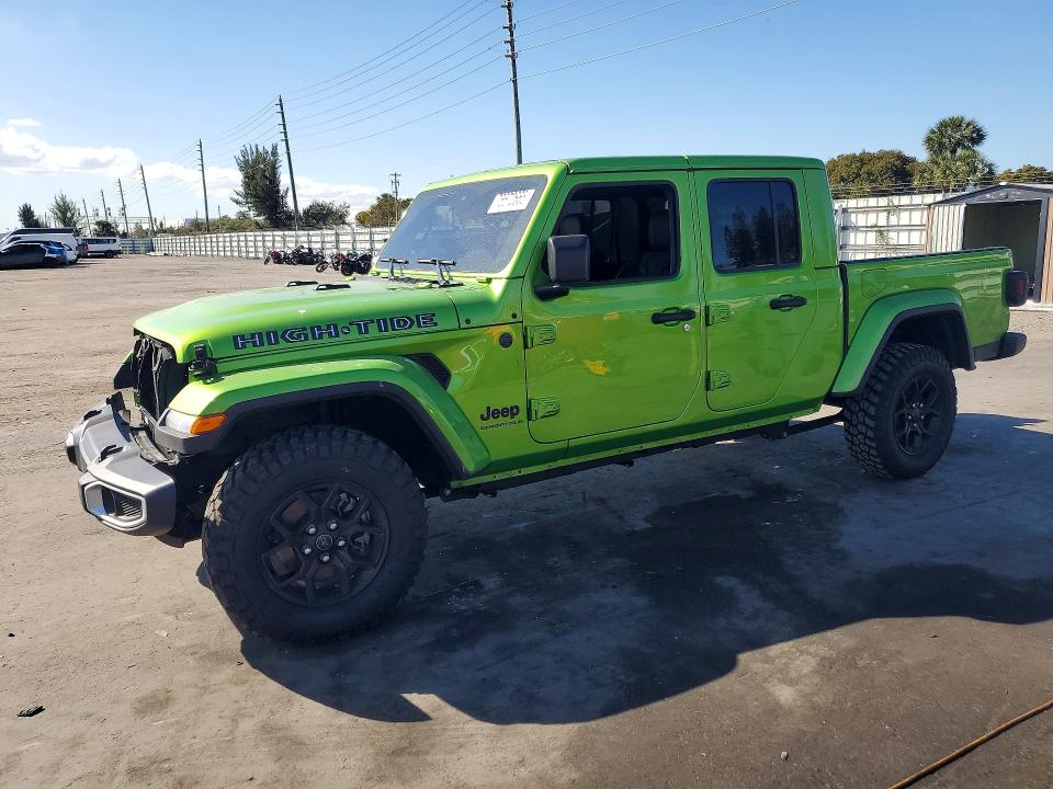 JEEP GLADIATOR 2025 مع رقم تعريف المركبة 1C6PJTAGXSL520501 - صورة من المزاد