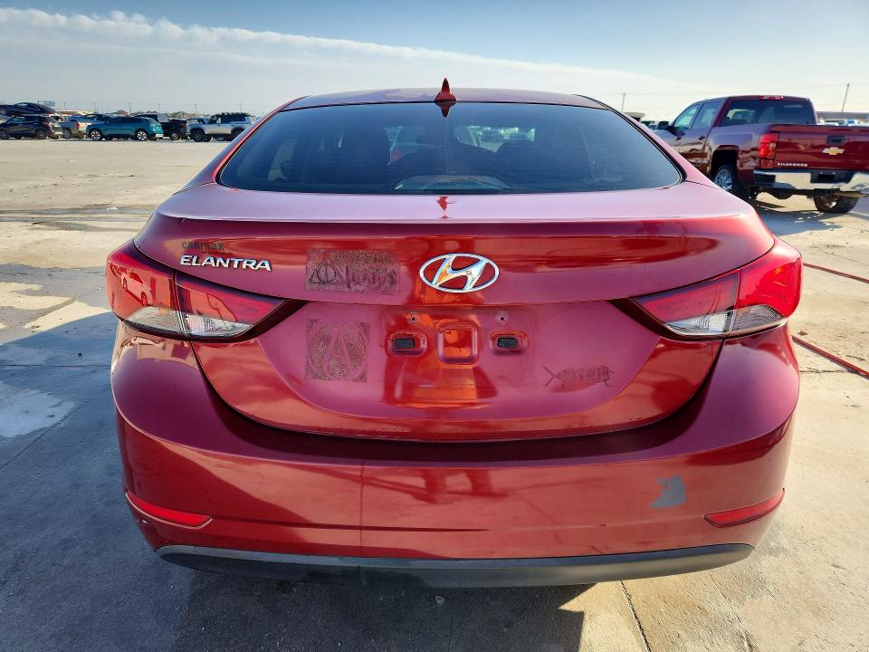 Photo 6 from auction – 2014 HYUNDAI ELANTRA SE with VIN 5NPDH4AE2EH544280