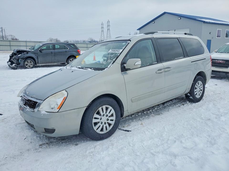 KIA SEDONA LX 2012 with VIN KNDMG4C72C6477477 - Photo from auction