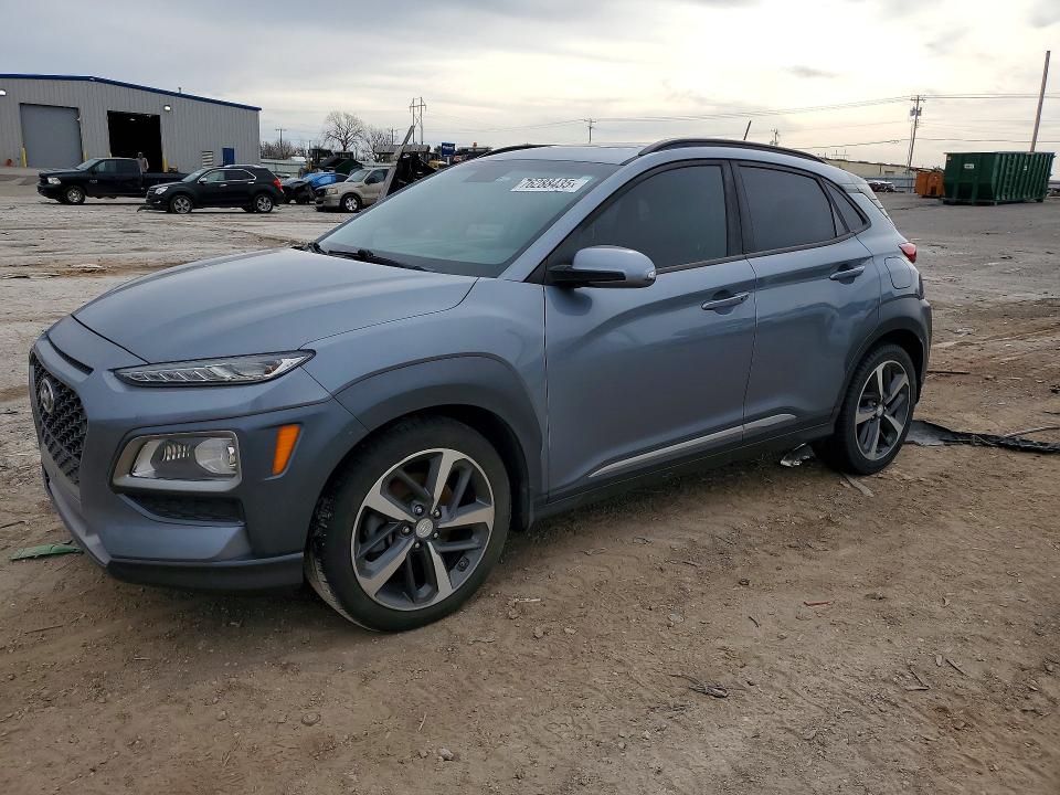 HYUNDAI KONA LIMIT 2018 with VIN KM8K33A54JU079741 - Photo from auction
