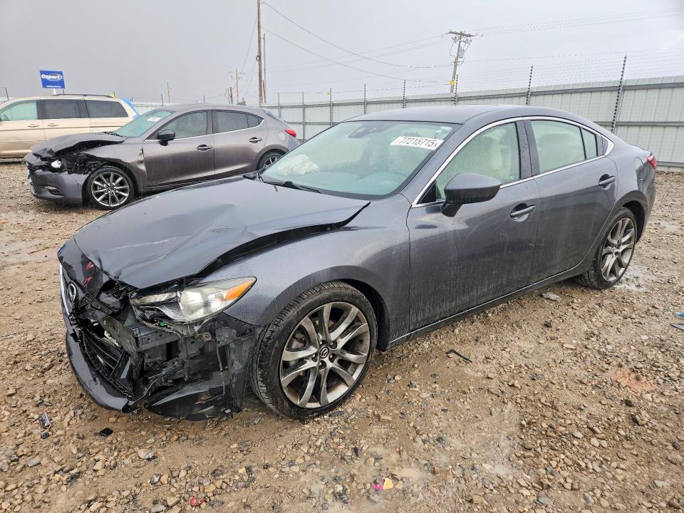 MAZDA 6 2015 with VIN JM1GJ1W63F1170076 - Photo from auction