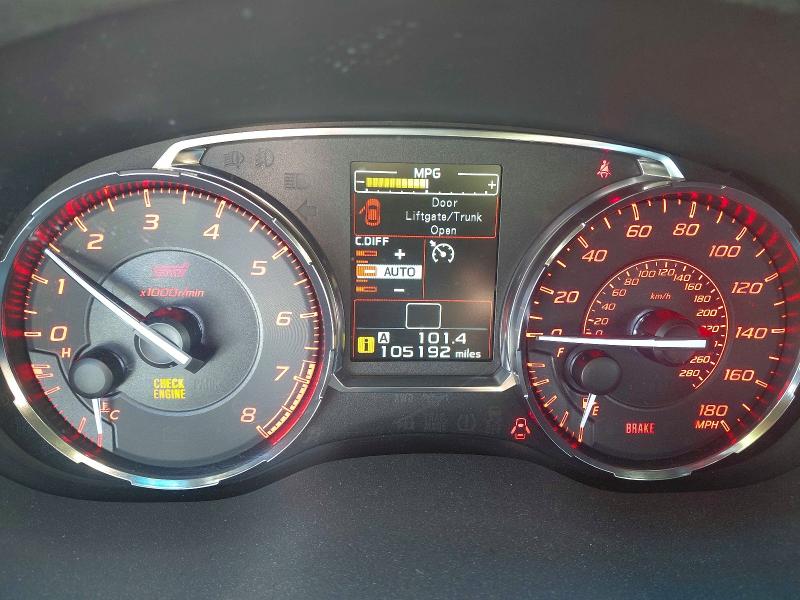 Photo 8 from auction – 2016 SUBARU WRX with VIN JF1VA2M63G9826771