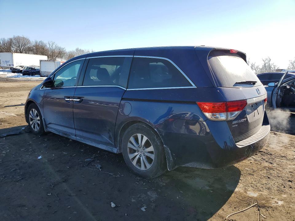 Photo 2 from auction – 2016 HONDA ODYSSEY SE with VIN 5FNRL5H33GB044743