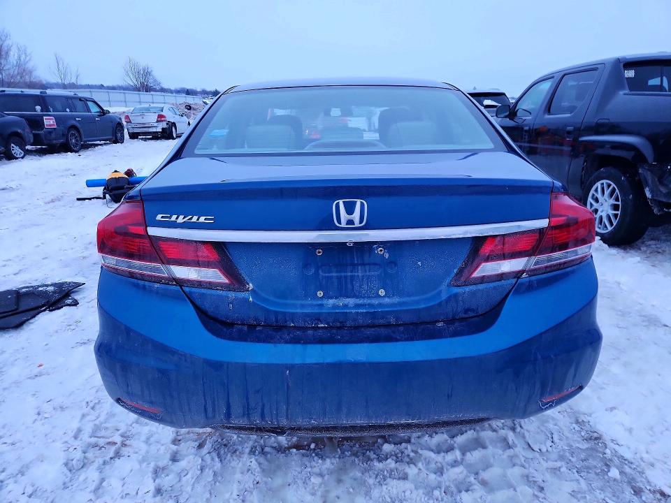 Photo 6 from auction – 2015 HONDA CIVIC LX with VIN 2HGFB2F54FH562671