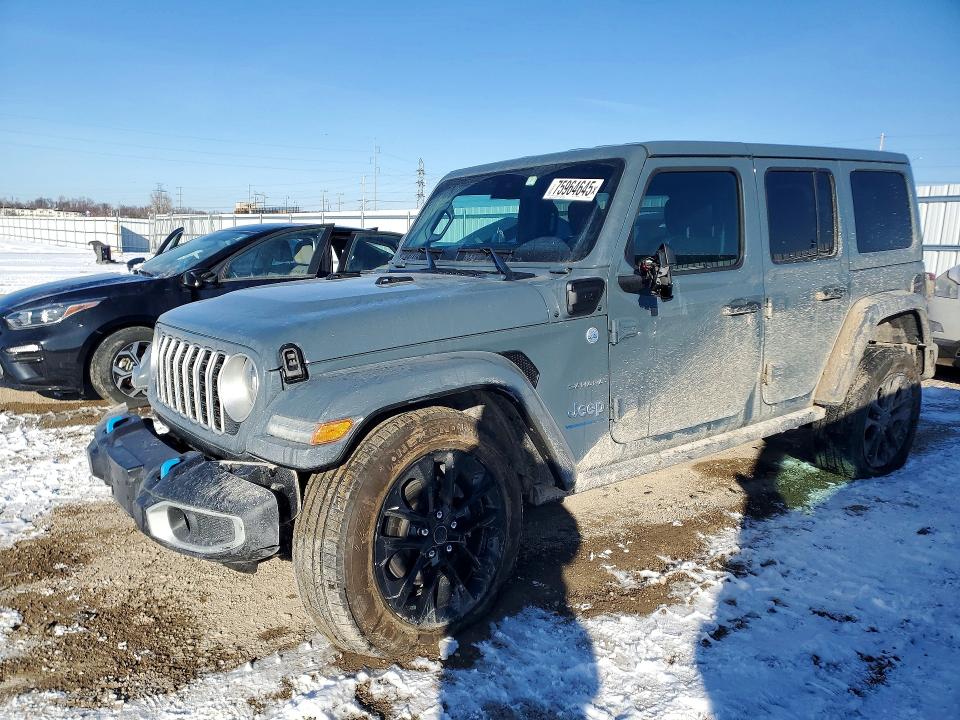 JEEP WRANGLER 2024 with VIN 1C4RJXP60RW221020 - Photo from auction