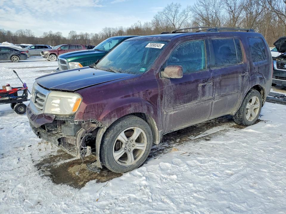 HONDA PILOT 2014 with VIN 5FNYF4H6XEB042511 - Photo from auction