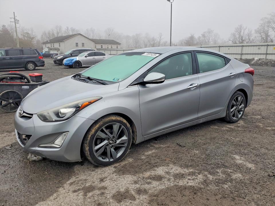 HYUNDAI ELANTRA 2015 with VIN 5NPDH4AE3FH590718 - Photo from auction