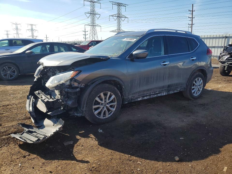 NISSAN ROGUE 2018 with VIN JN8AT2MV4JW343748 - Photo from auction