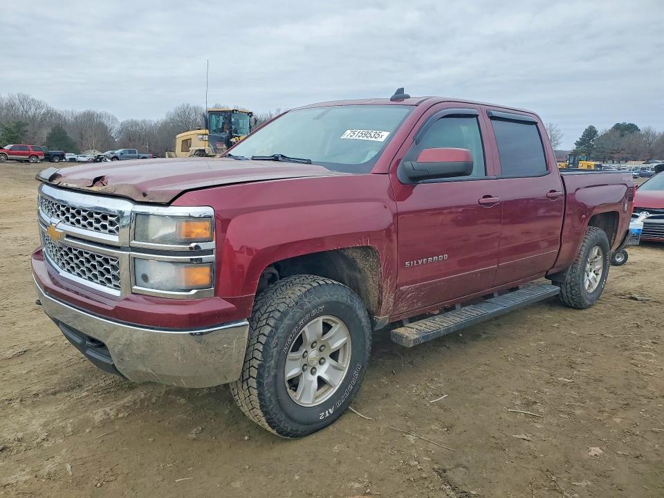CHEVROLET SILVERADO 2015 with VIN 3GCUKREC7FG109238 - Photo from auction