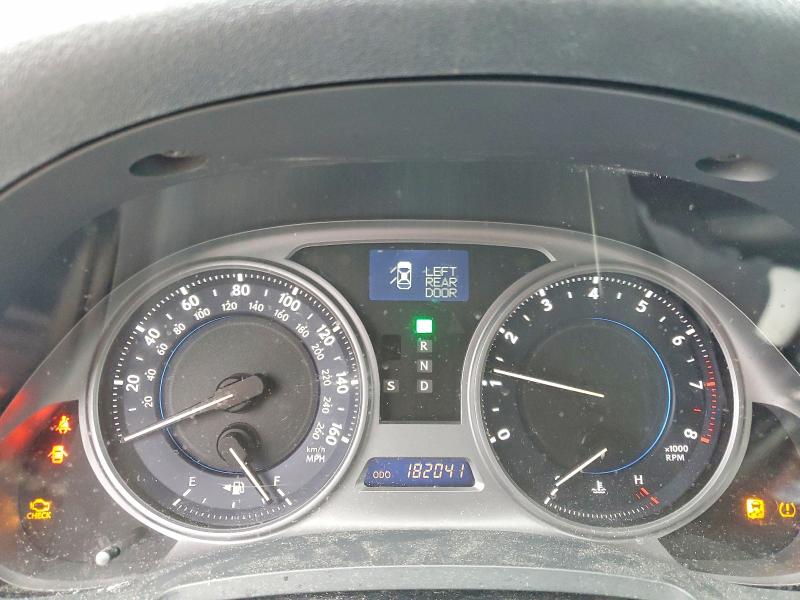 Photo 9 from auction – 2010 LEXUS IS 250 with VIN JTHCF5C23A2034315