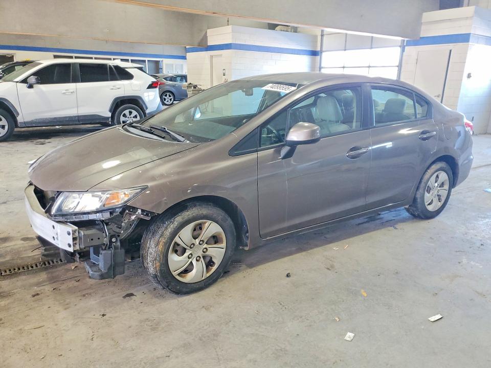 HONDA CIVIC 2013 with VIN 2HGFB2F56DH590453 - Photo from auction