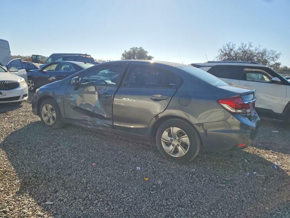 Photo 2 from auction – 2013 HONDA CIVIC with VIN 2HGFB2F5XDH599804