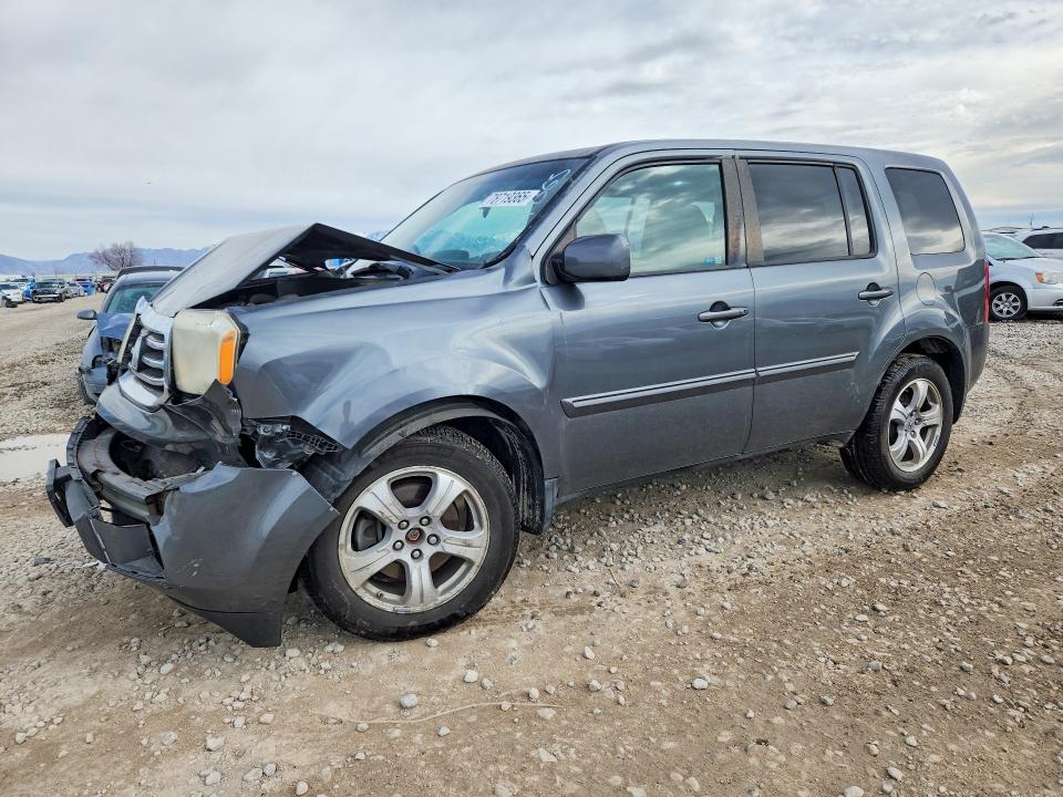 HONDA PILOT 2013 with VIN 5FNYF3H42DB014564 - Photo from auction