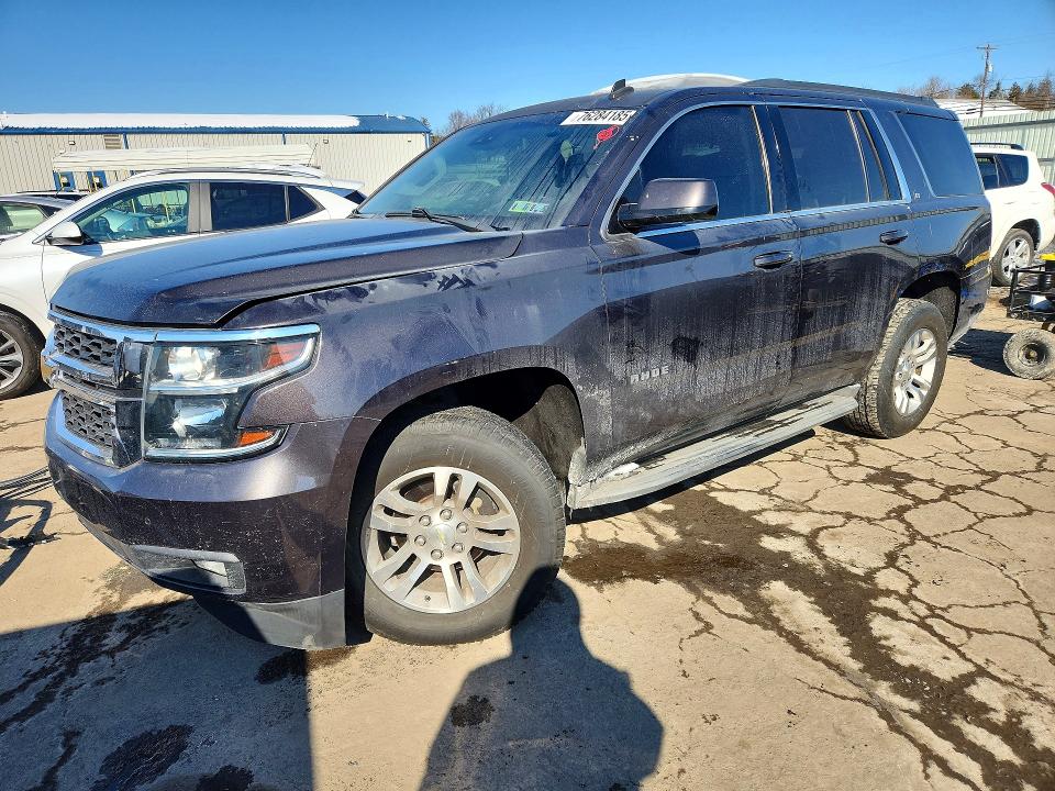 CHEVROLET TAHOE 2015 with VIN 1GNSKBKC6FR205453 - Photo from auction