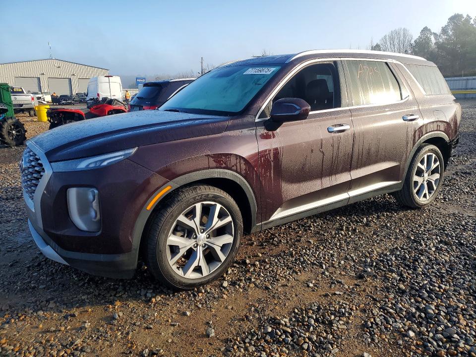 HYUNDAI PALISADE 2022 with VIN KM8R44HE9NU417650 - Photo from auction