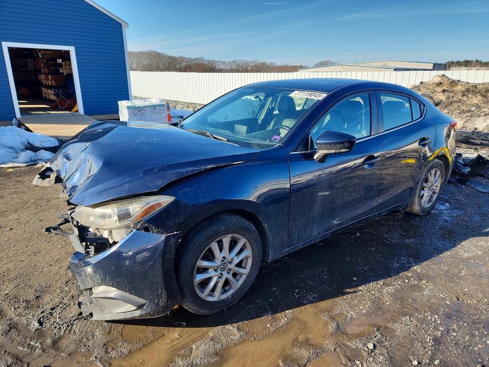 MAZDA 3 2014 with VIN JM1BM1W77E1176505 - Photo from auction